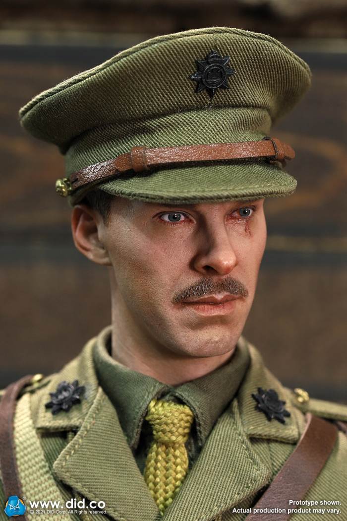British Colonel in World War I (#B11012) & Combat Table Scene Set (#E60062) 1/6