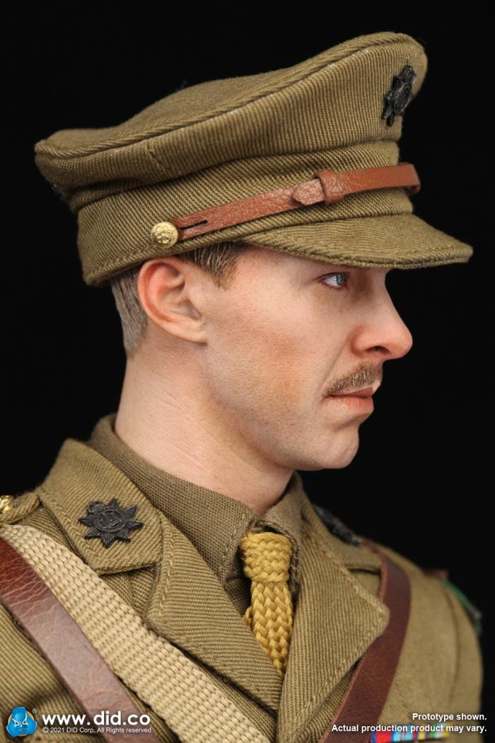 British Colonel in World War I (#B11012) & Combat Table Scene Set (#E60062) 1/6