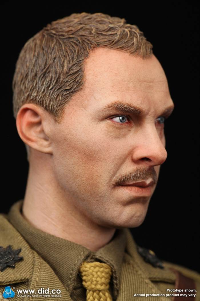 British Colonel in World War I (#B11012) & Combat Table Scene Set (#E60062) 1/6