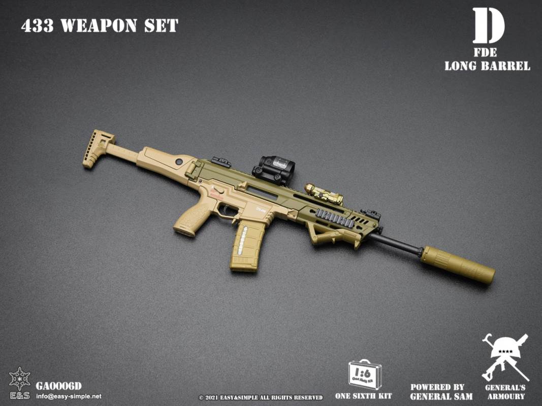HK433 Weapon Elevator four optional 1/6