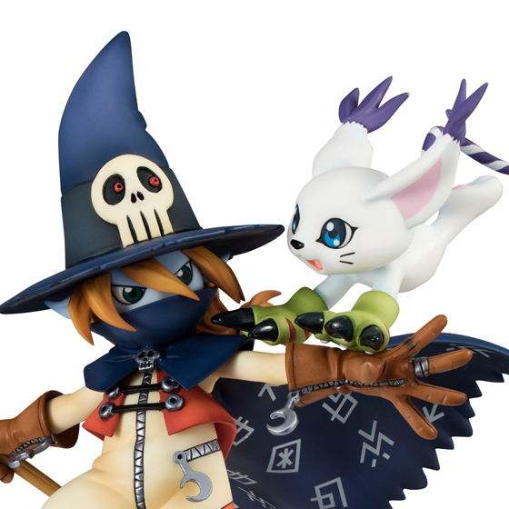 GEM Series Digimon Adventure Wizardmon & Tailmon