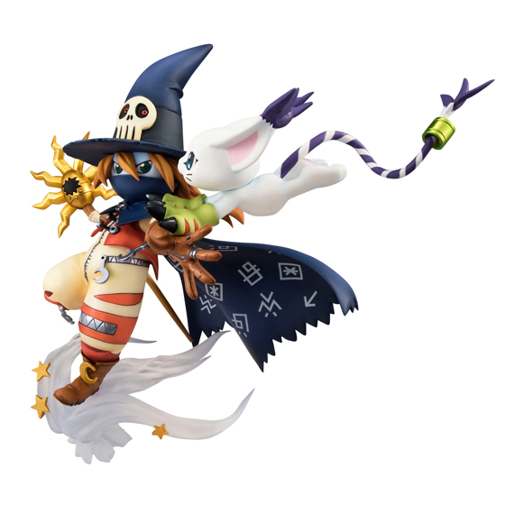 GEM Series Digimon Adventure Wizardmon & Tailmon