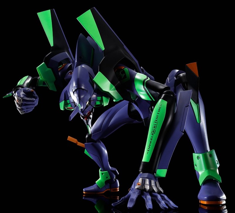 DYNACTION General-purpose humanoid decisive weapon Android Evangelion Unit 1 + Cassius Spear (Renewal Color Edition)
