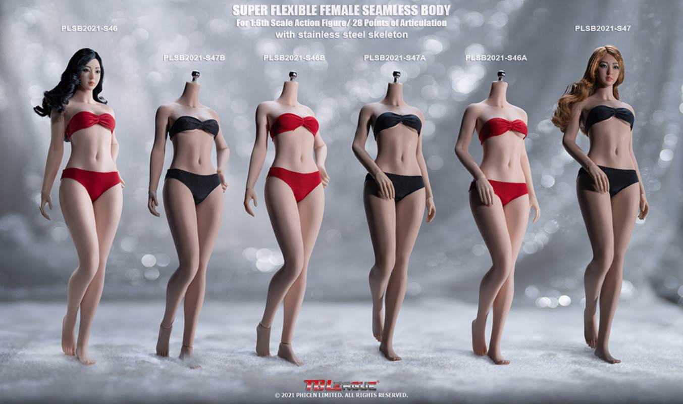 Female seamless bodies 1/6