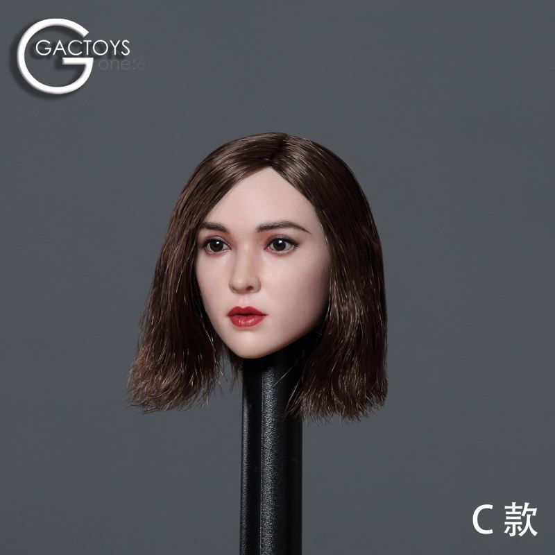 Oriental beauty head sculpture [GC046] 1/6