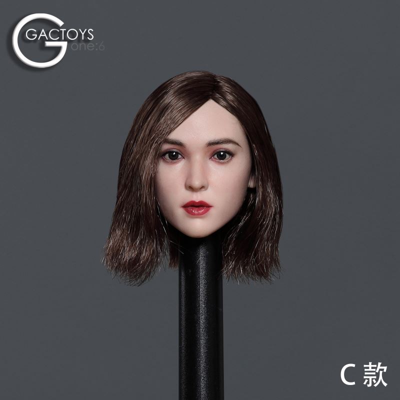 Oriental beauty head sculpture [GC046] 1/6