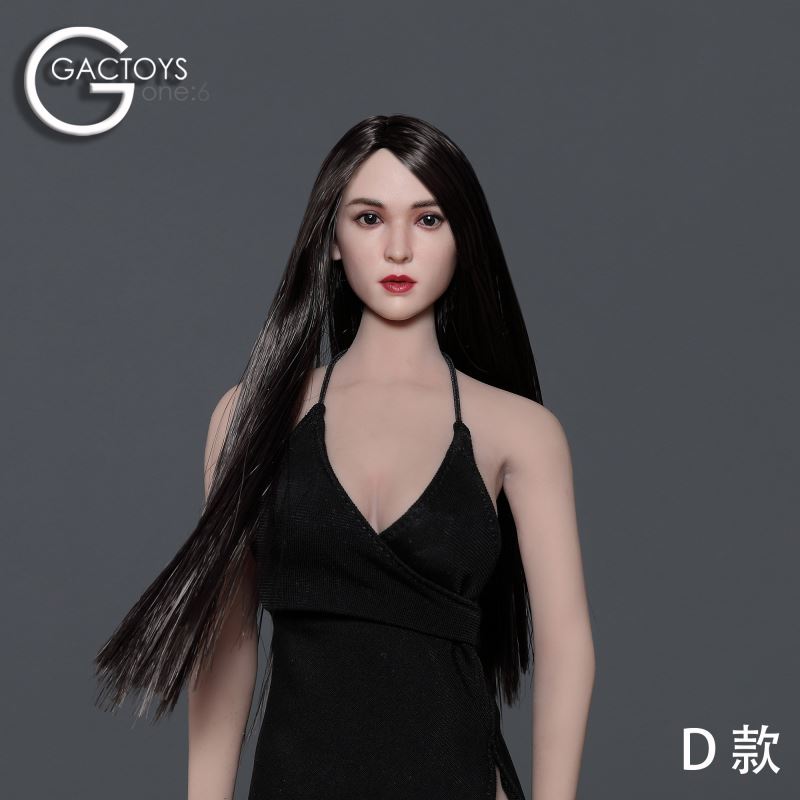 Oriental beauty head sculpture [GC046] 1/6