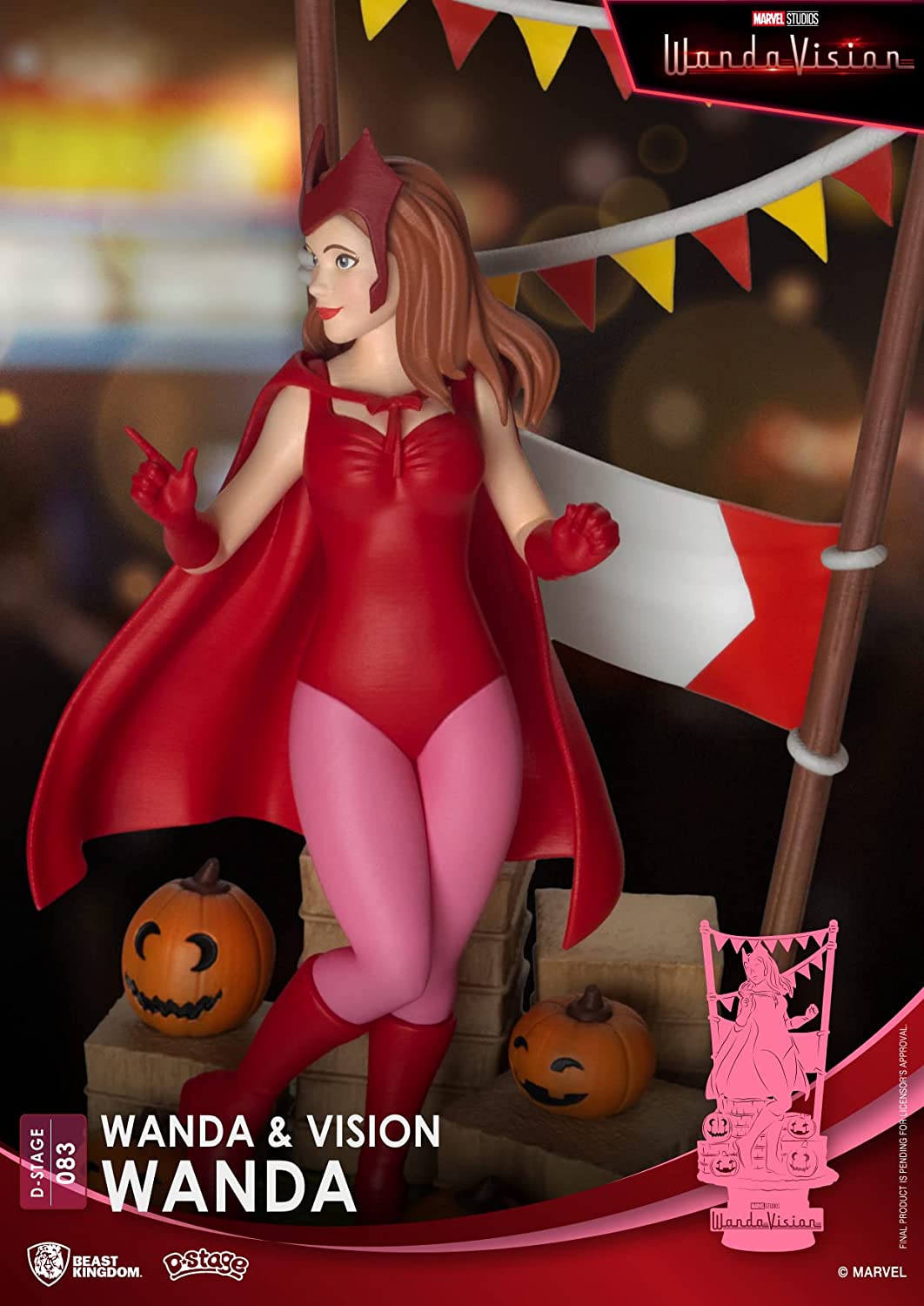 D Stage WandaVision Wanda Halloween Version