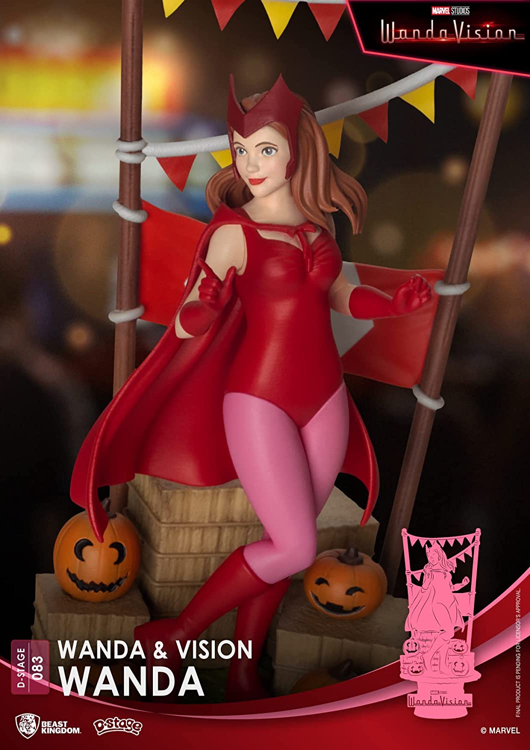 D Stage WandaVision Wanda Halloween Version