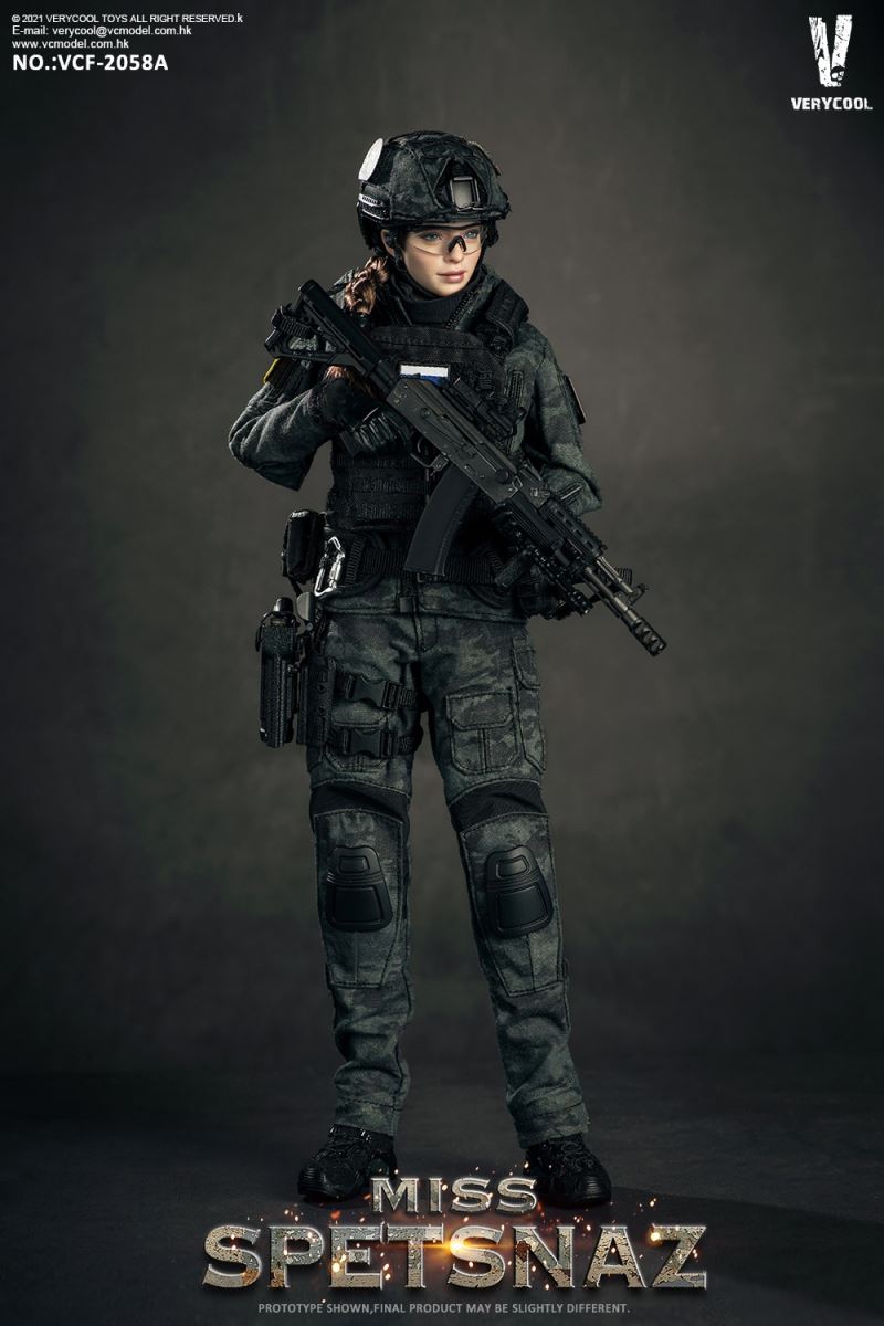 MCB Camouflage - Russian Special Combat Women Soldier Miss Spetsnaz