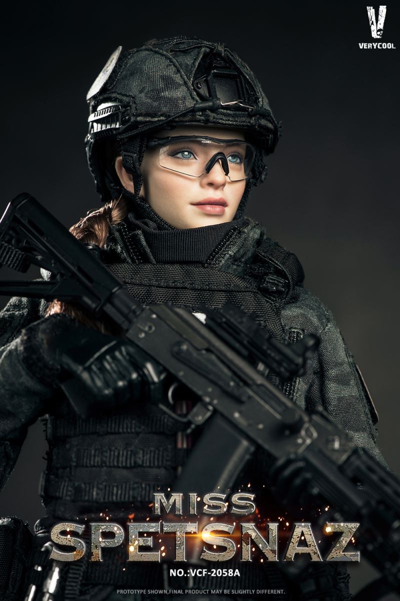 MCB Camouflage - Russian Special Combat Women Soldier Miss Spetsnaz