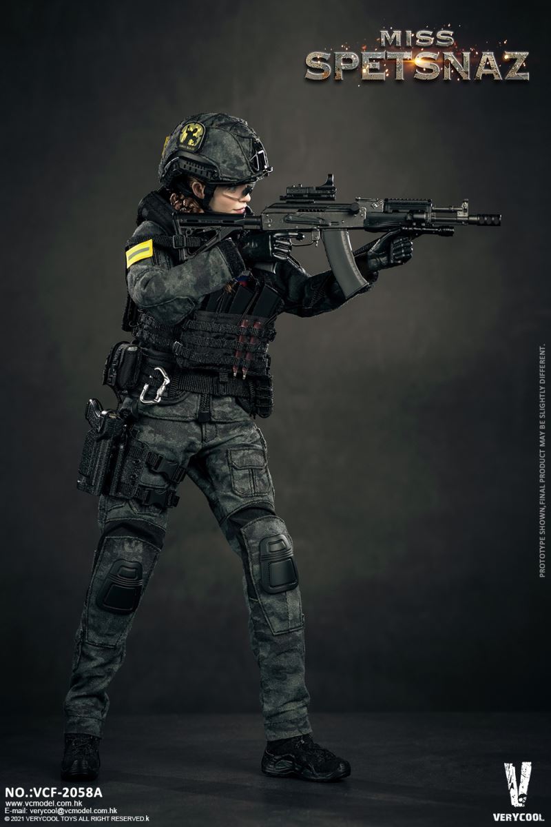 MCB Camouflage - Russian Special Combat Women Soldier Miss Spetsnaz