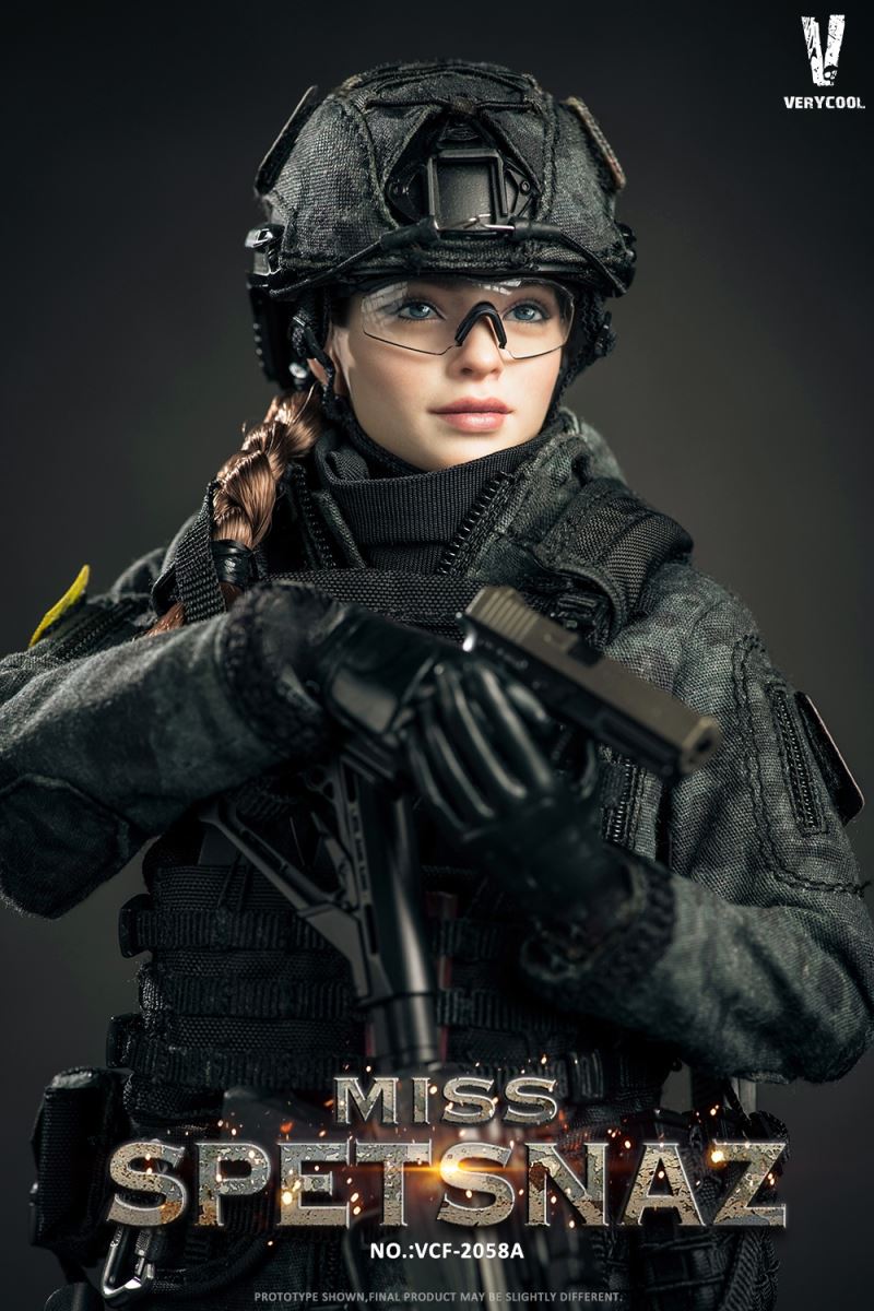MCB Camouflage - Russian Special Combat Women Soldier Miss Spetsnaz