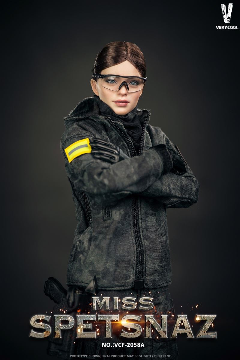 MCB Camouflage - Russian Special Combat Women Soldier Miss Spetsnaz