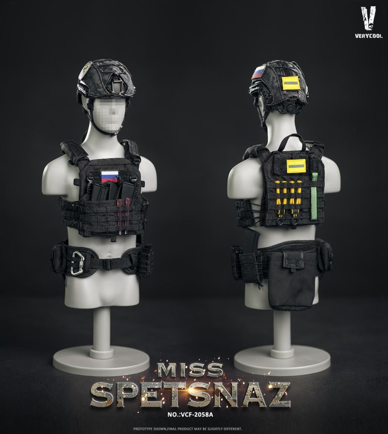 MCB Camouflage - Russian Special Combat Women Soldier Miss Spetsnaz