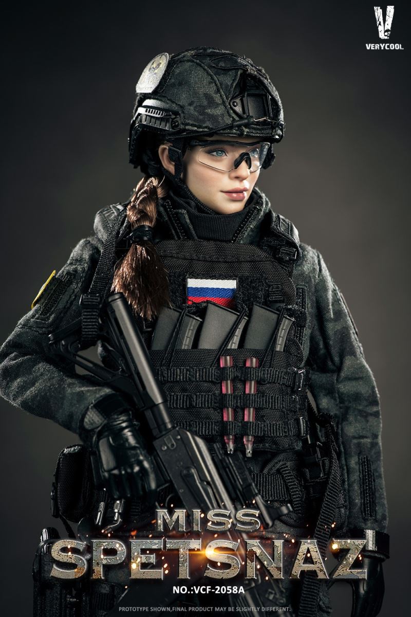 MCB Camouflage - Russian Special Combat Women Soldier Miss Spetsnaz