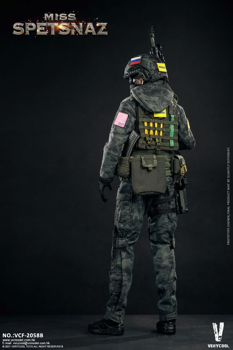 MCB Camouflage - Russian Special Combat Women Soldier Miss Spetsnaz