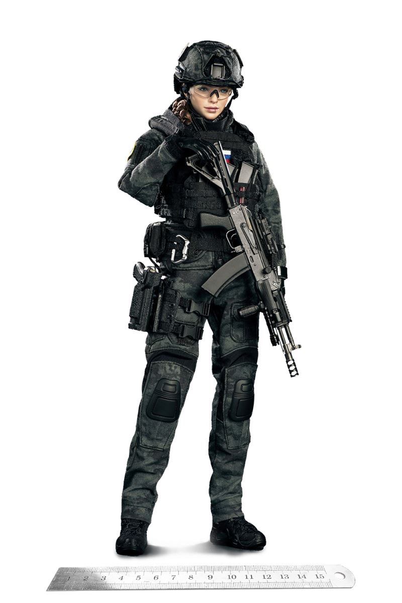 MCB Camouflage - Russian Special Combat Women Soldier Miss Spetsnaz