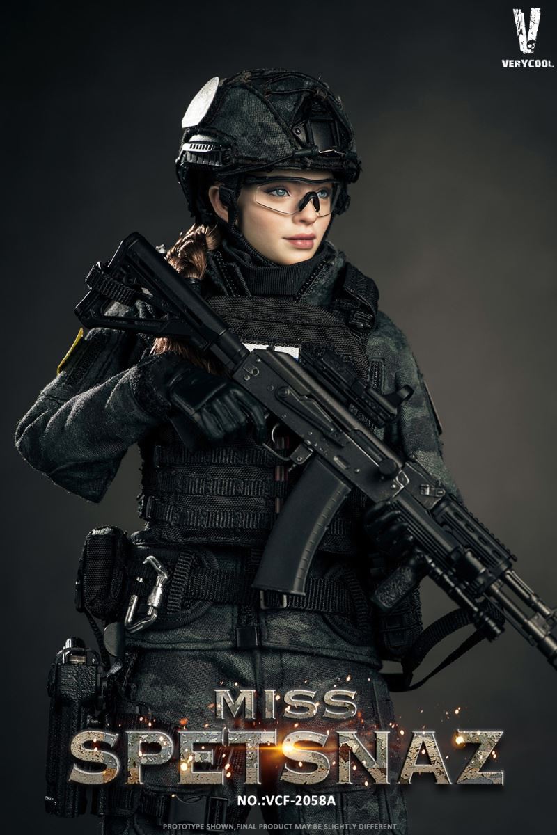 MCB Camouflage - Russian Special Combat Women Soldier Miss Spetsnaz