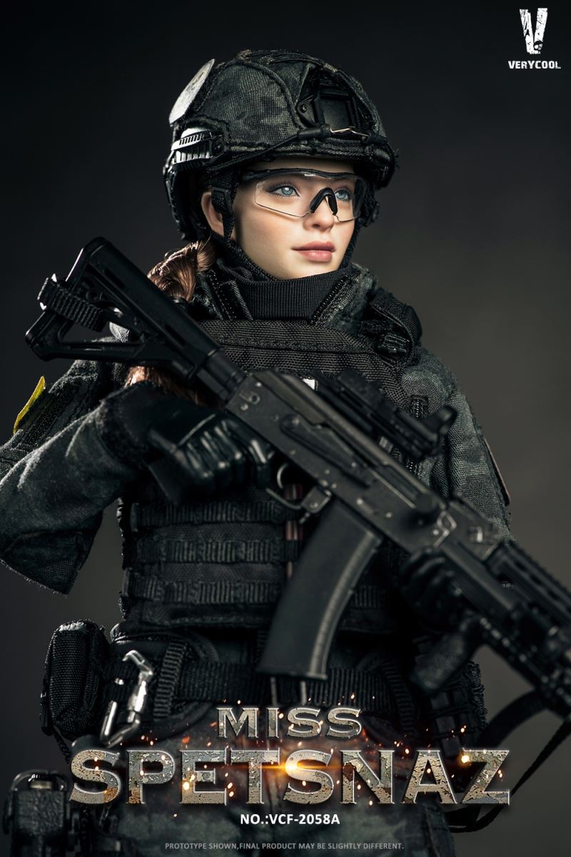 MCB Camouflage - Russian Special Combat Women Soldier Miss Spetsnaz