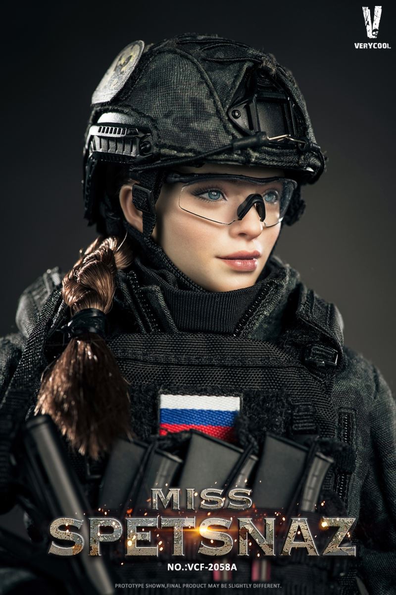 MCB Camouflage - Russian Special Combat Women Soldier Miss Spetsnaz