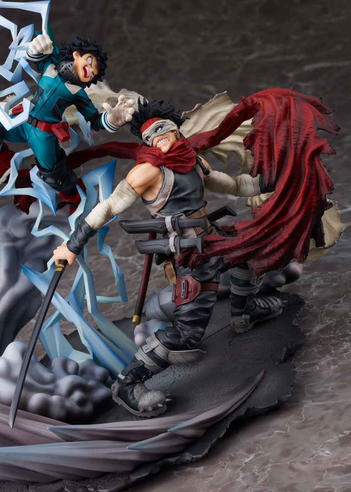 My Hero Academia Super Statue Midoriya vs Stain