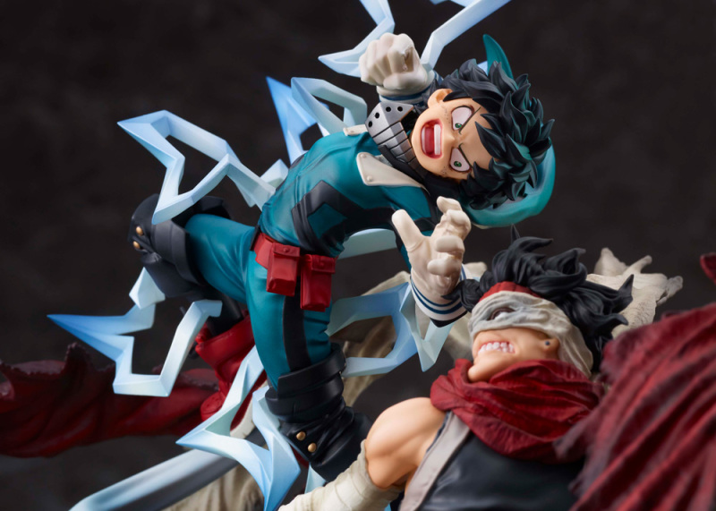 My Hero Academia Super Statue Midoriya vs Stain