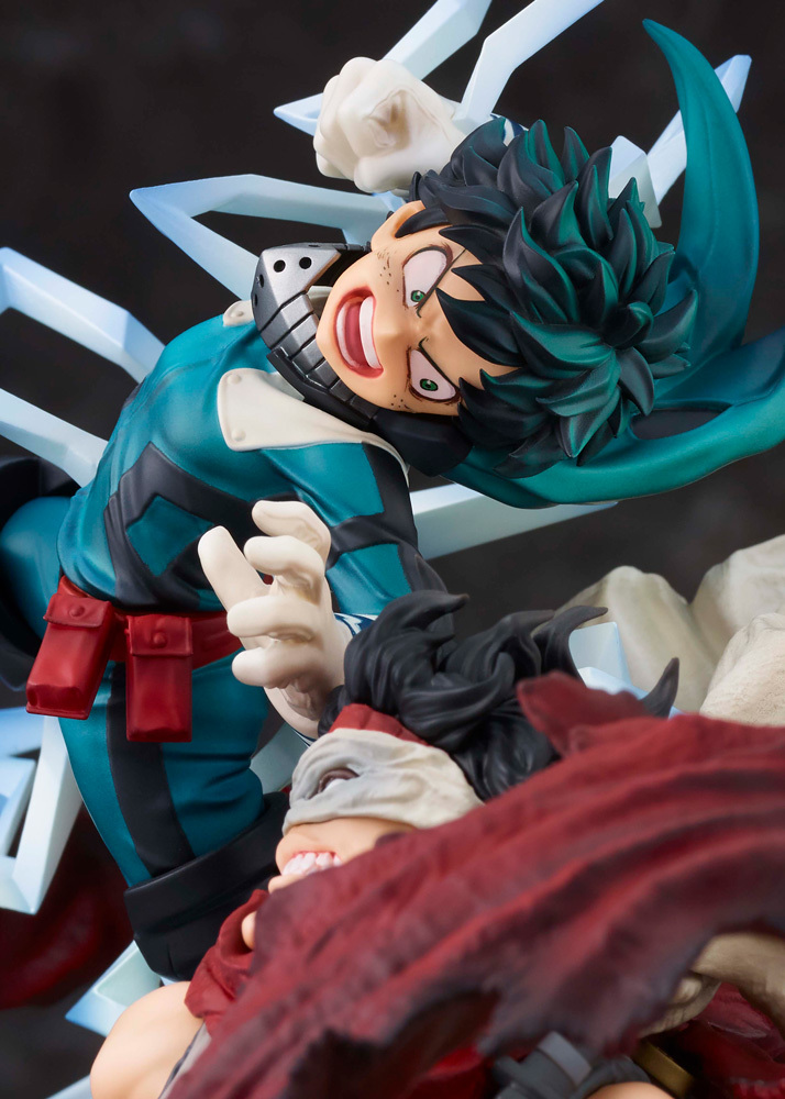 My Hero Academia Super Statue Midoriya vs Stain