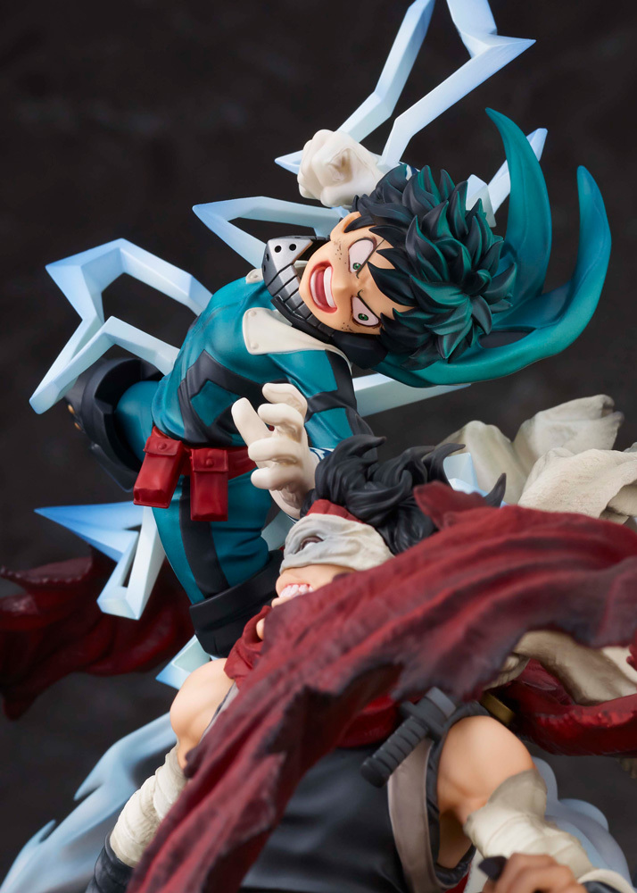 My Hero Academia Super Statue Midoriya vs Stain
