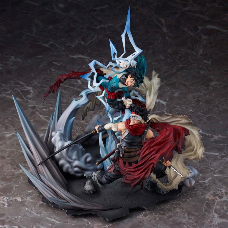 My Hero Academia Super Statue Midoriya vs Stain
