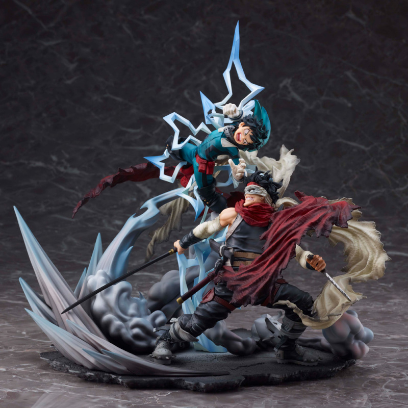My Hero Academia Super Statue Midoriya vs Stain
