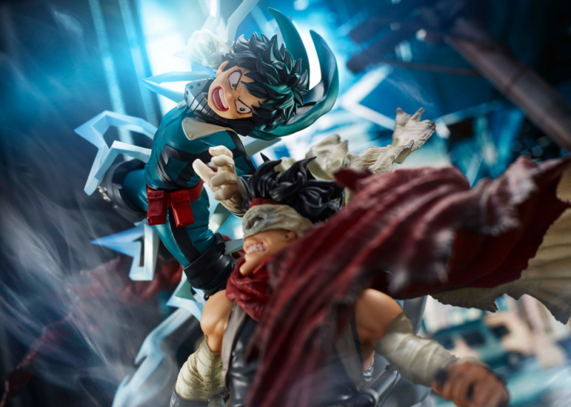 My Hero Academia Super Statue Midoriya vs Stain
