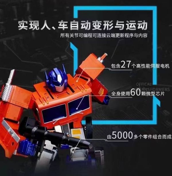 Robosen Transform Optimus Prime