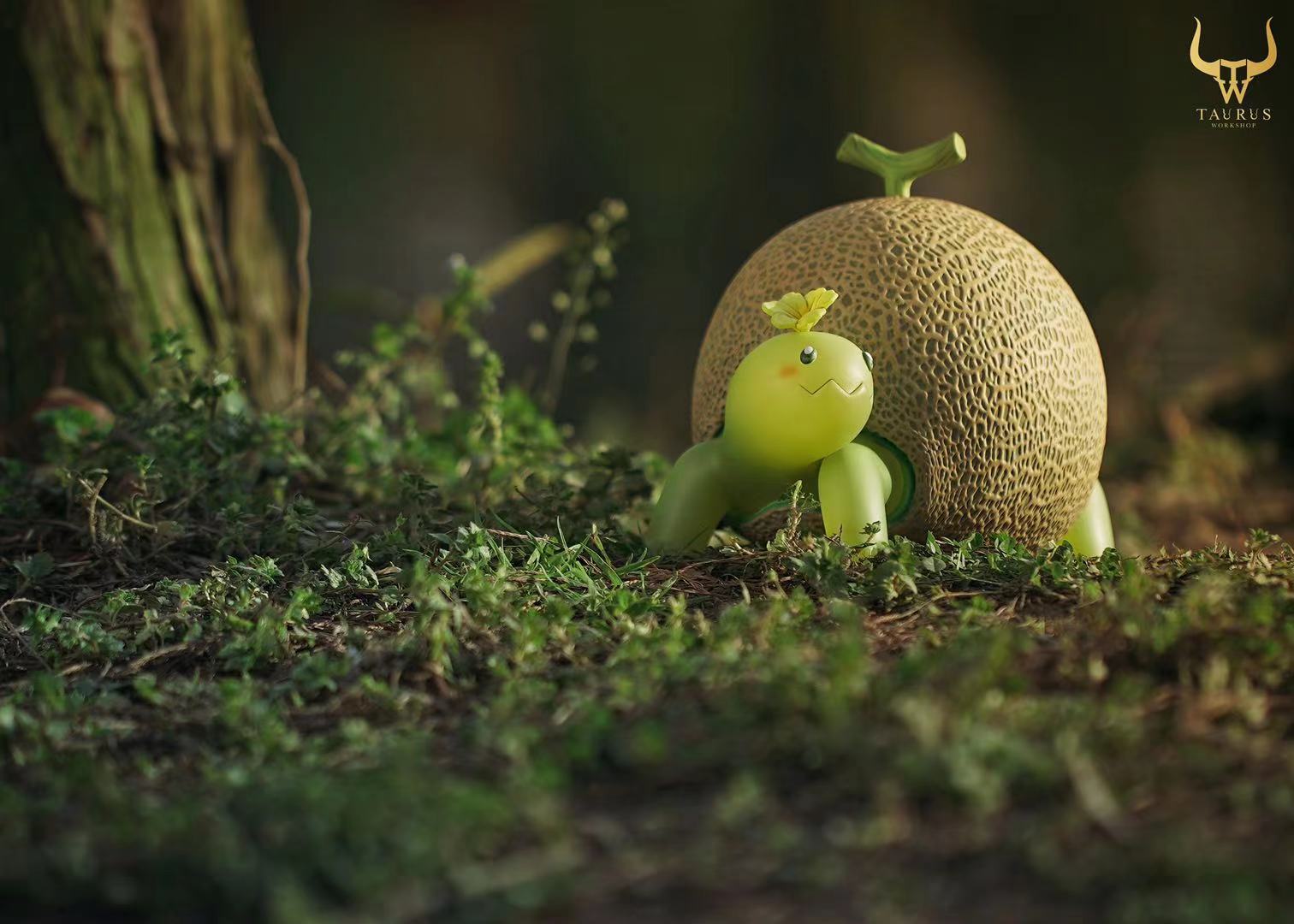 Wild Vegetable Wizard - Melon Turtle