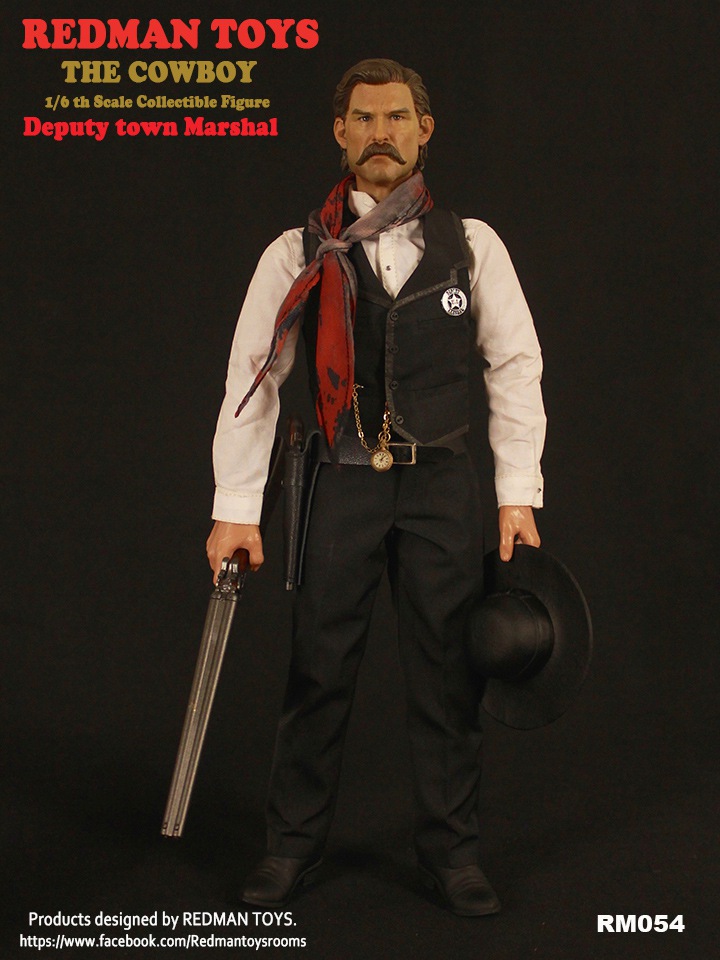 RM054 1/6 Deputy Town Marshal COWBOY Mayor of Tombstone Town