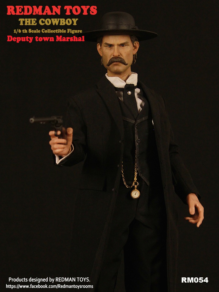 RM054 1/6 Deputy Town Marshal COWBOY Mayor of Tombstone Town