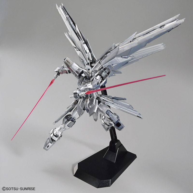 MG 1/100 Gundam Base limited edition Freedom Gundam Ver.2.0 [Silver coating]