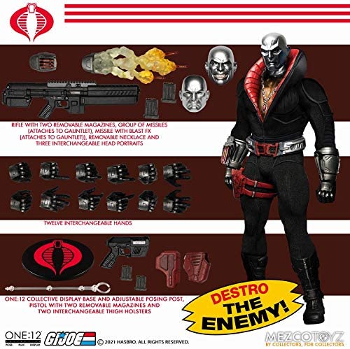 GI Joe Destro One 12 Collective 1/12 Action Figure