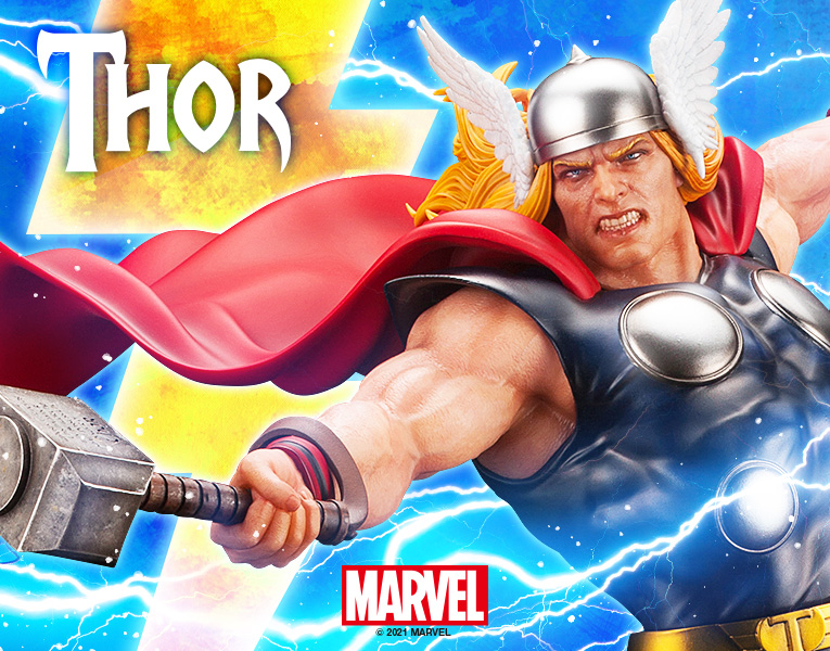 Thor Avengers Fine Art Statue 1/6