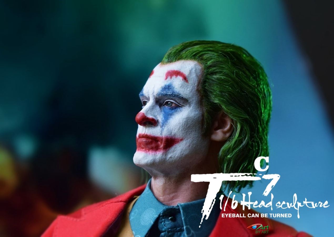 BY-T7 head carving (movable eyeball) 1/6