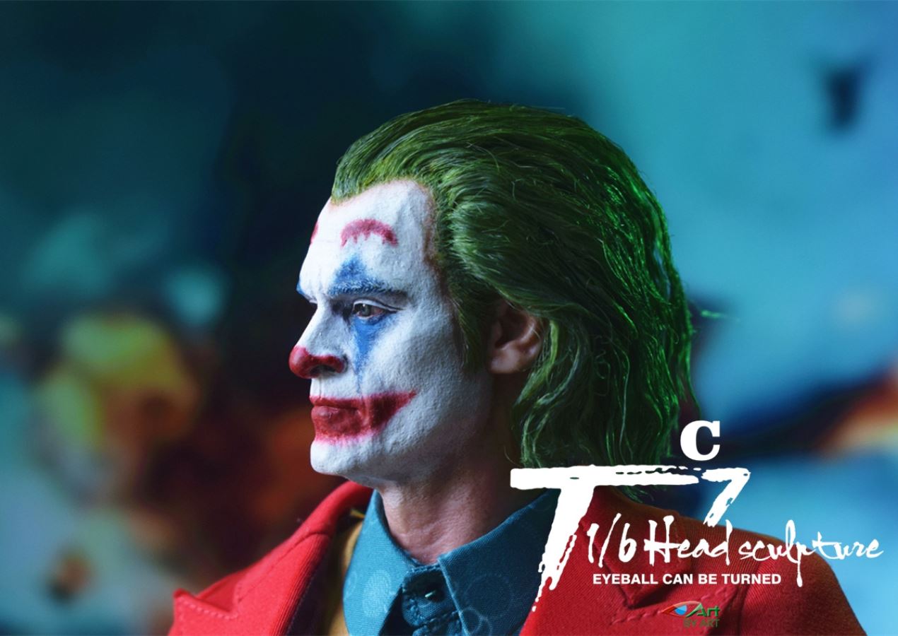BY-T7 head carving (movable eyeball) 1/6