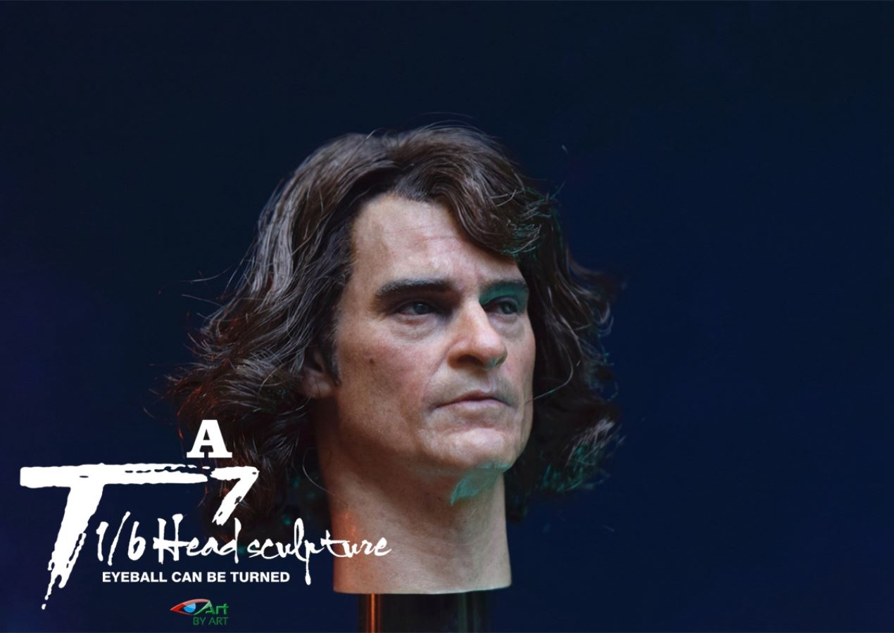 BY-T7 head carving (movable eyeball) 1/6