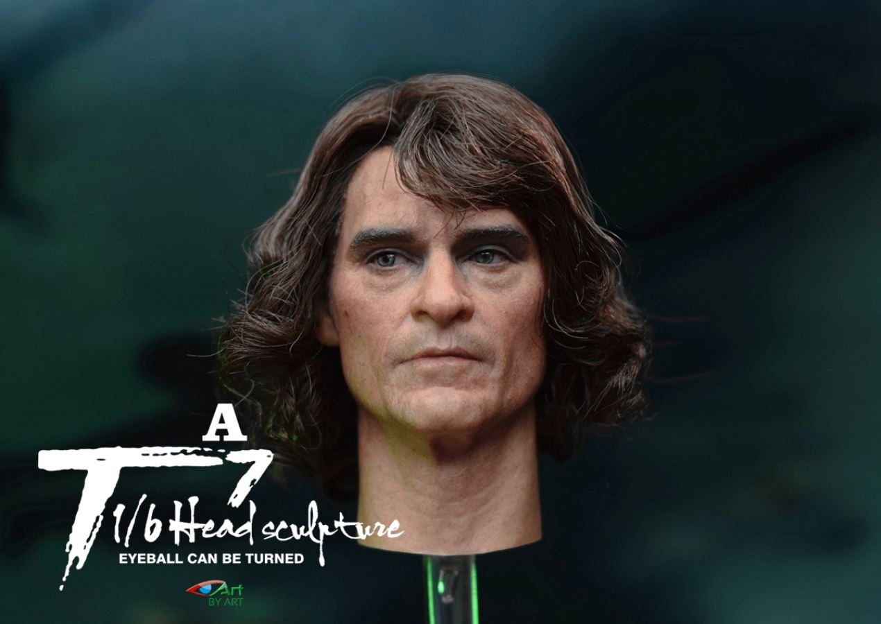BY-T7 head carving (movable eyeball) 1/6