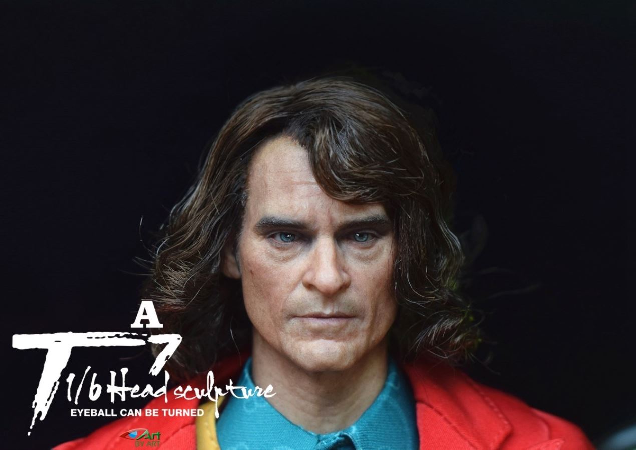 BY-T7 head carving (movable eyeball) 1/6