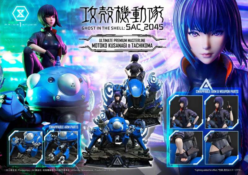 Ghost in the Shell: SAC_2045 Motoko Kusanagi & Tachikoma