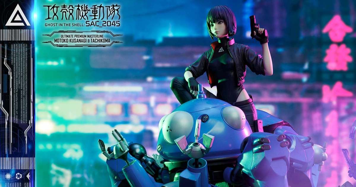 Ghost in the Shell: SAC_2045 Motoko Kusanagi & Tachikoma