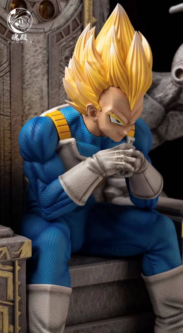 Vegeta on throne 1/4