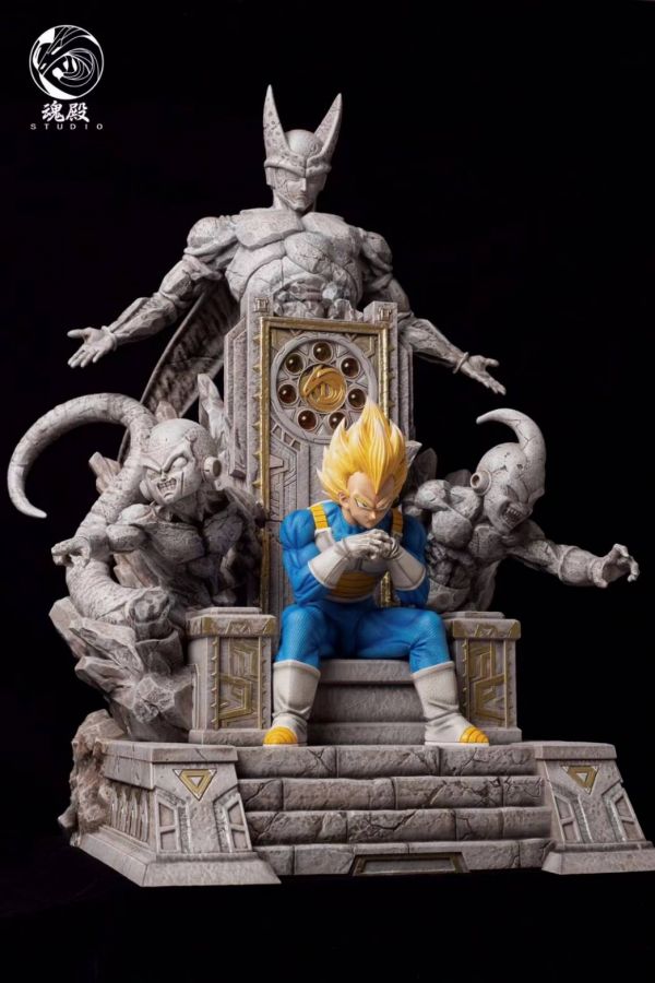 Vegeta on throne 1/4