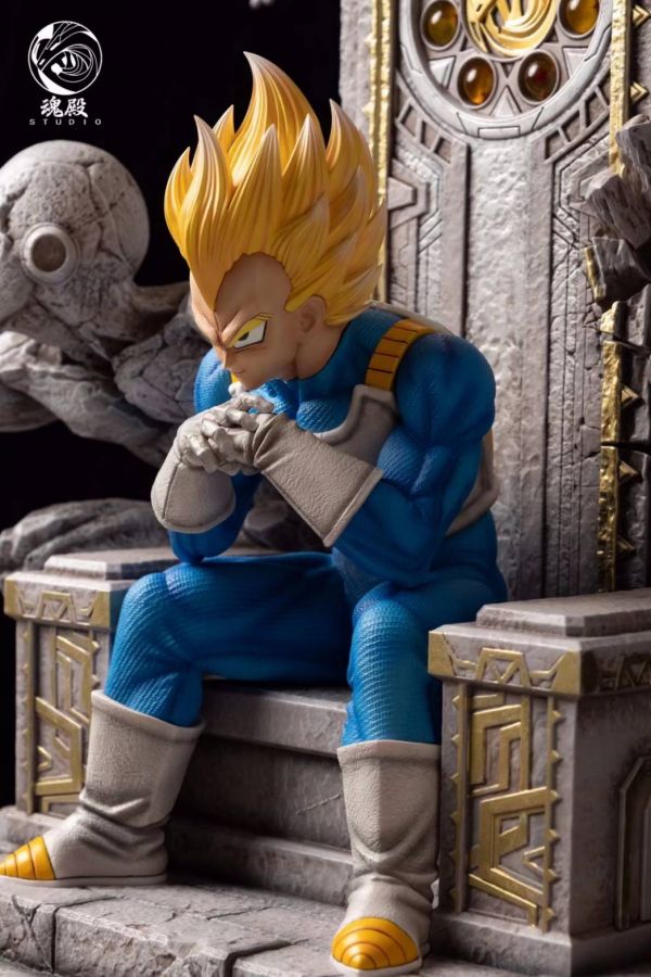 Vegeta on throne 1/4