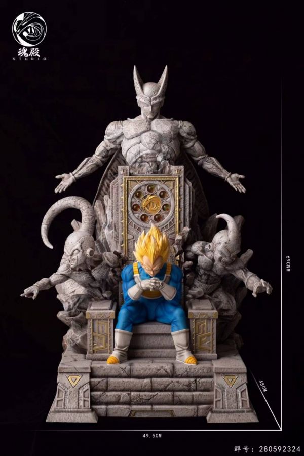 Vegeta on throne 1/4